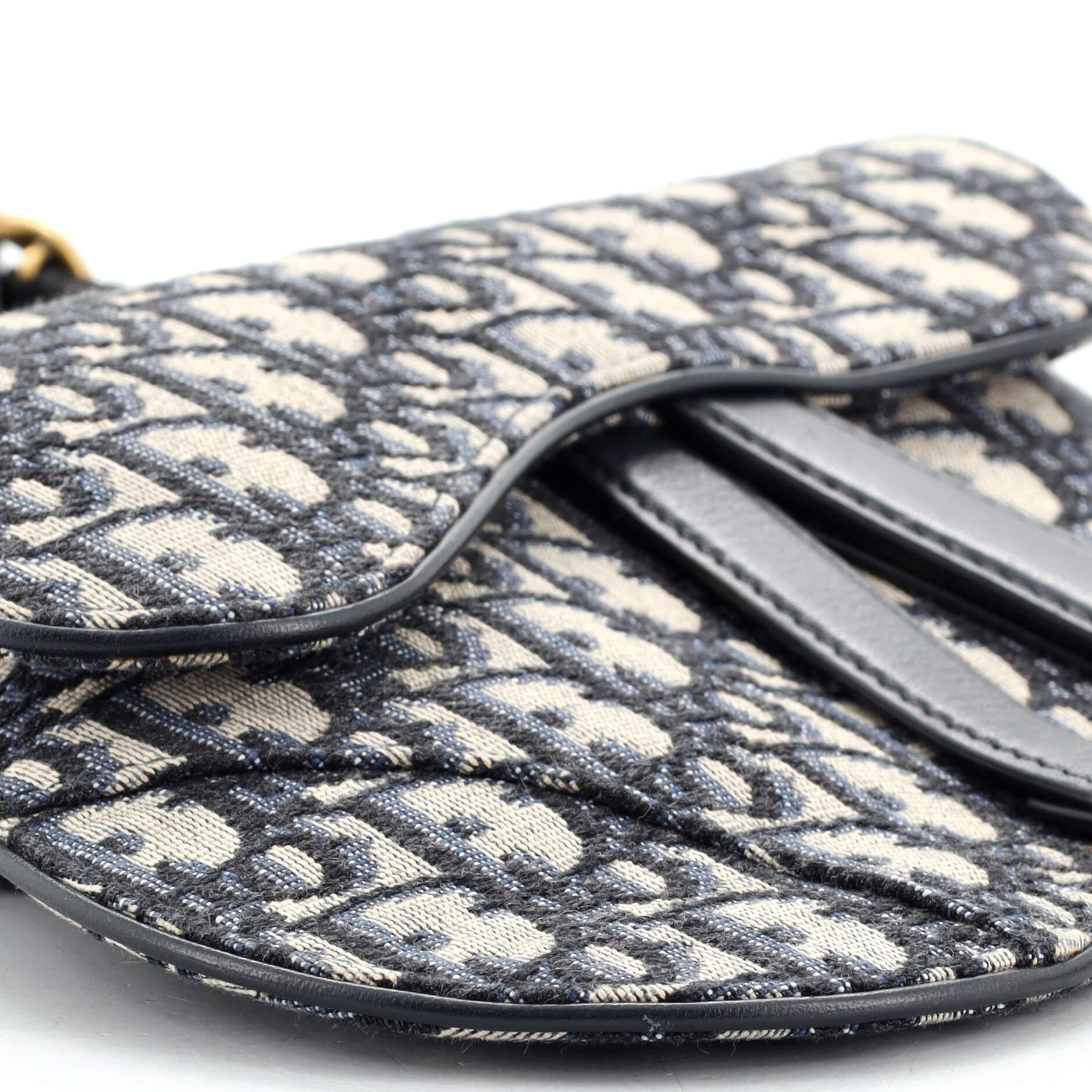 Christian Dior Saddle Belt Bag Oblique Canvas 2