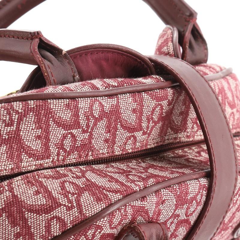 Christian Dior Saddle Bowler Bag Diorissimo Canvas Medium 5