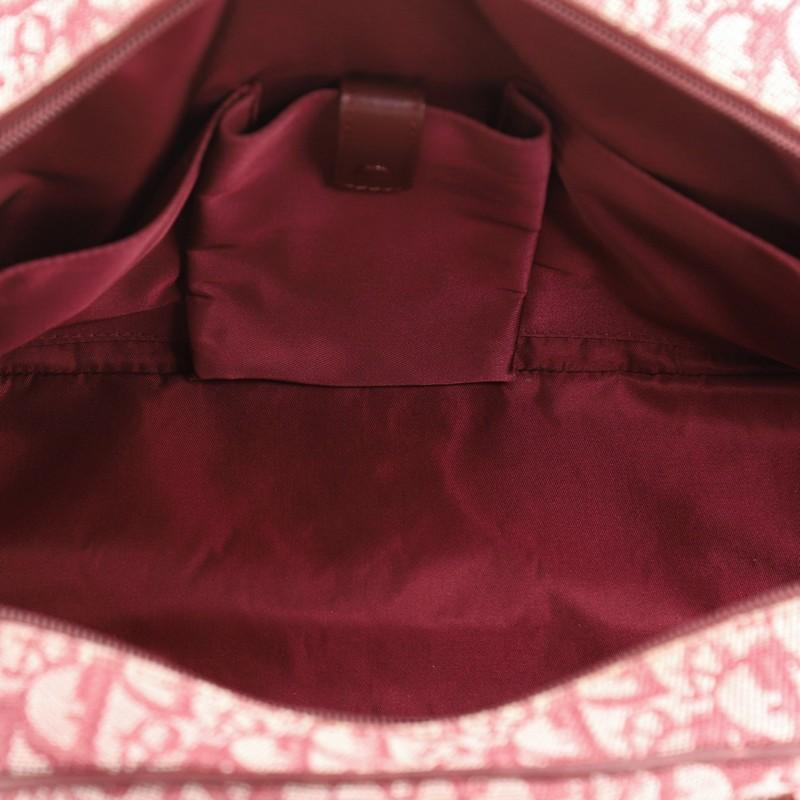 Christian Dior Saddle Bowler Bag Diorissimo Canvas Medium In Good Condition In NY, NY