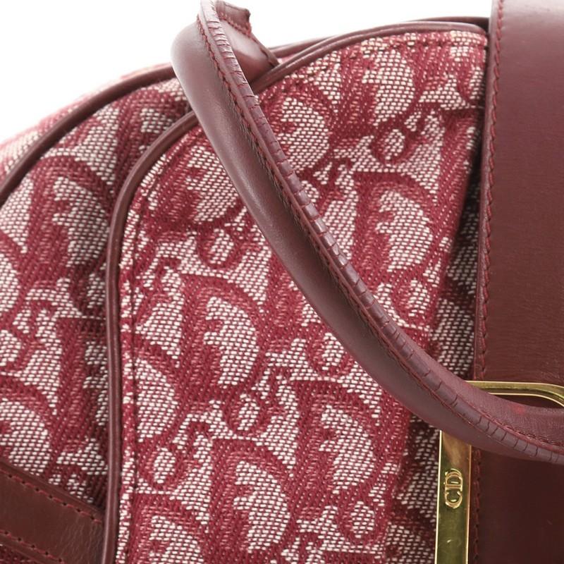 Christian Dior Saddle Bowler Bag Diorissimo Canvas Medium 1