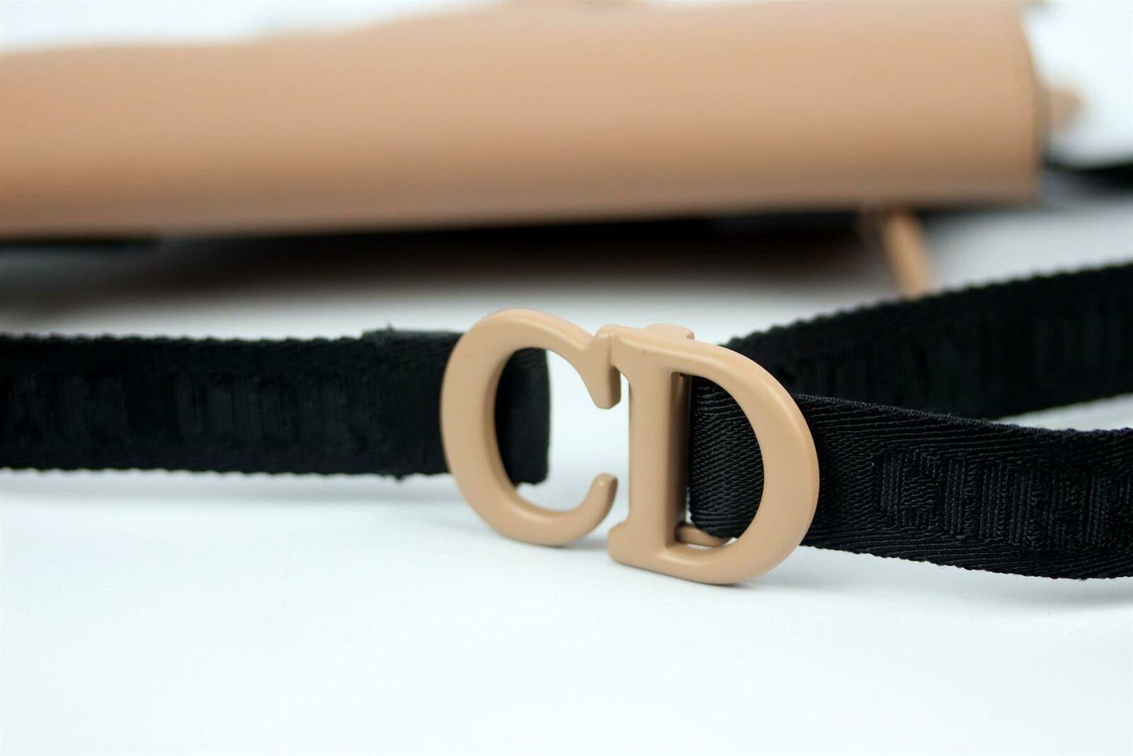 Christian Dior Saddle Calfskin Leather Belt Bag 1