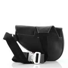 Christian Dior Saddle Crossbody Bag Leather