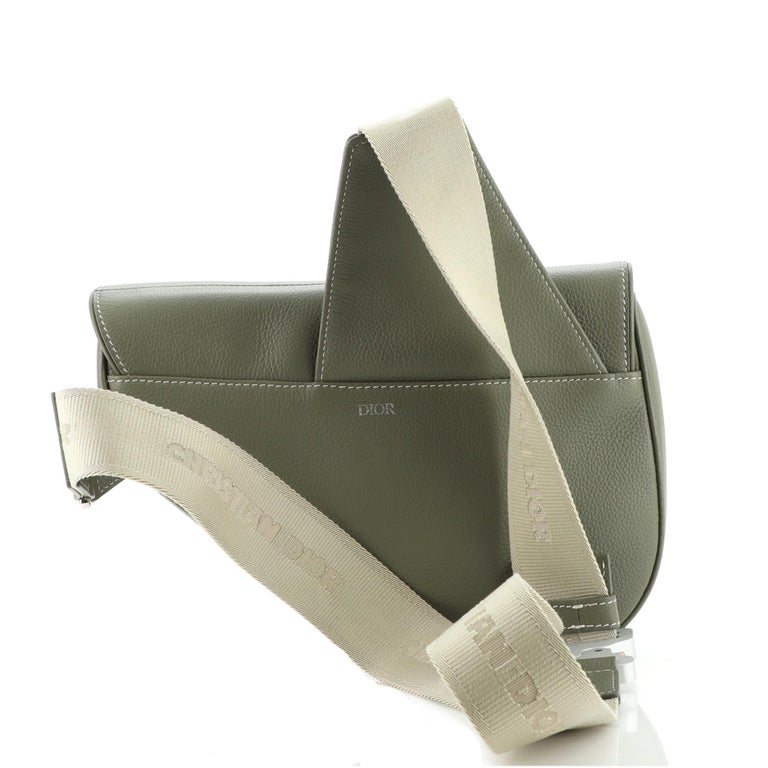 Christian Dior Saddle Crossbody Bag Leather at 1stDibs
