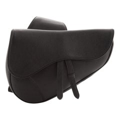Christian Dior Saddle Crossbody Bag Leather