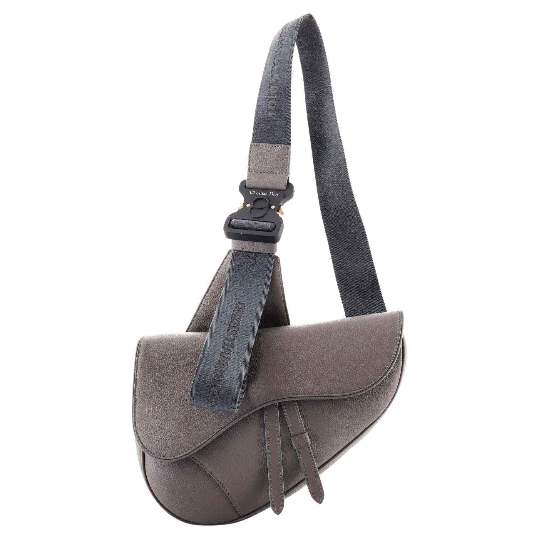 Christian Dior Saddle Crossbody Bag Leather at 1stDibs