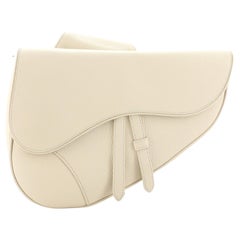 Christian Dior Saddle Crossbody Bag Leather