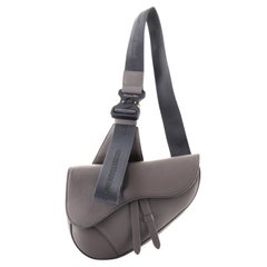 Christian Dior Saddle Crossbody Bag Leather