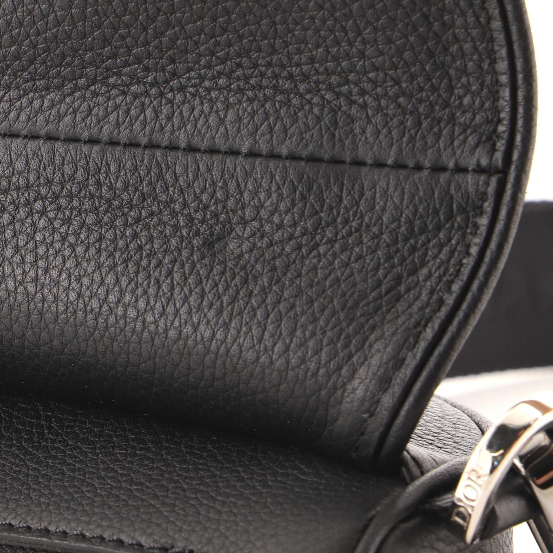 Women's or Men's Christian Dior Saddle Crossbody Bag Leather Mini