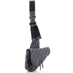 Christian Dior Saddle Crossbody Bag Oblique Canvas