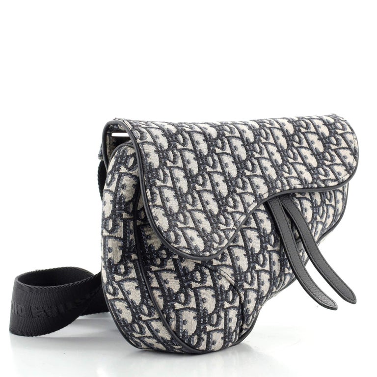 Christian Dior Saddle Crossbody Bag Oblique Canvas at 1stDibs