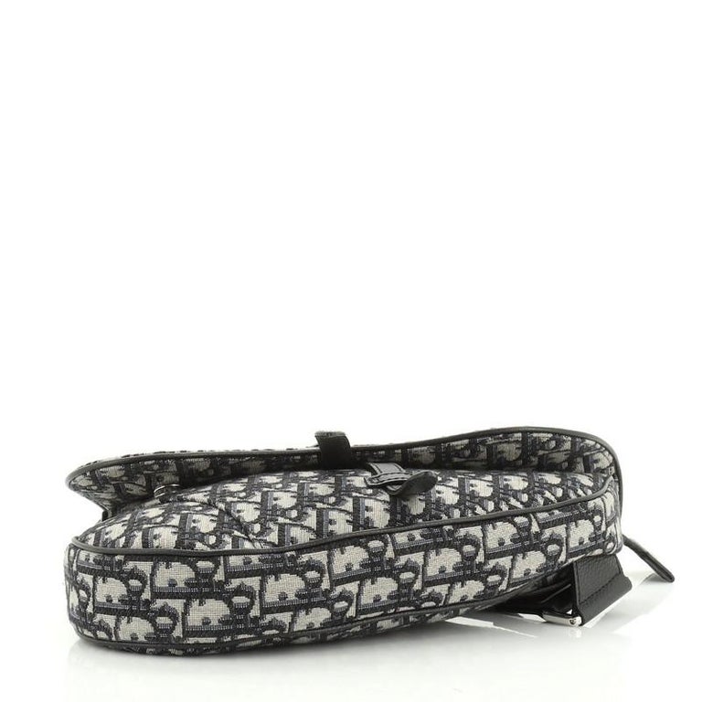Christian Dior Saddle Crossbody Bag Oblique Canvas at 1stDibs miss