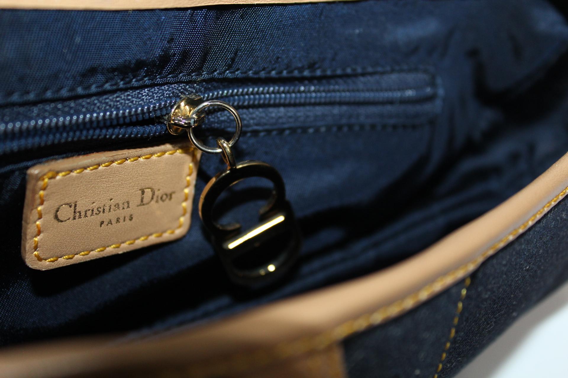Christian Dior Saddle Denim Bag 2