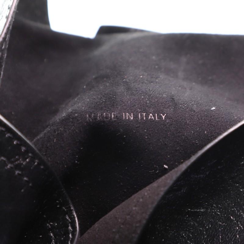 Christian Dior Saddle Double Buckle Belt Bag Leather 1