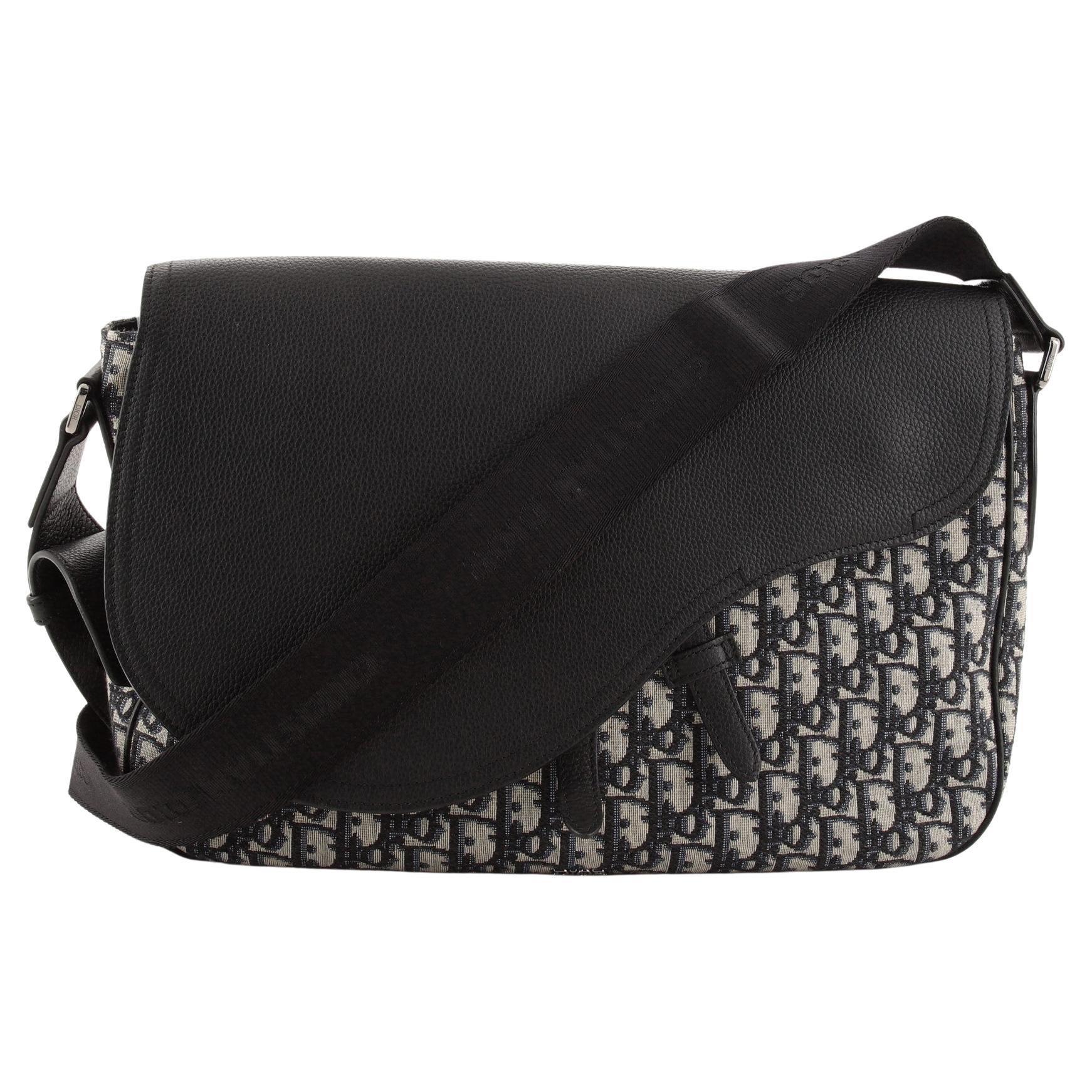 Christian Dior Smooth Red Leather Saddle Bag at 1stDibs