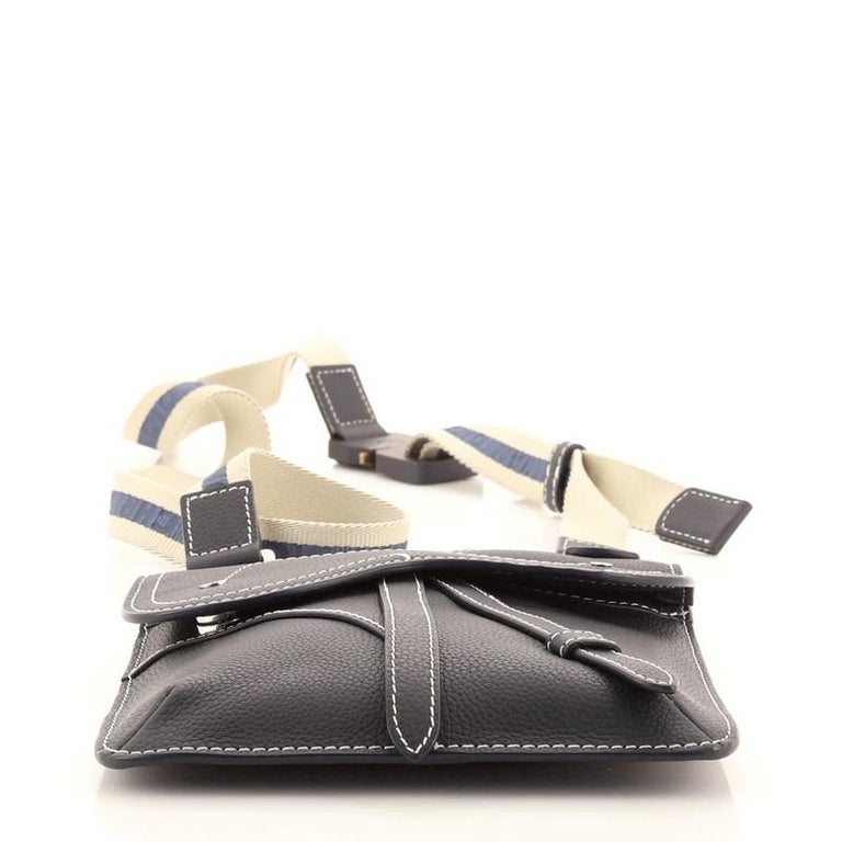 Christian Dior Saddle Flat Messenger Bag Leather at 1stDibs