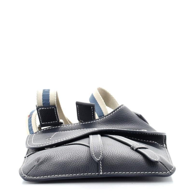 Women's or Men's Christian Dior Saddle Flat Messenger Bag Leather