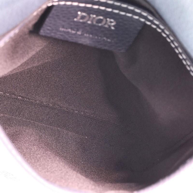 Christian Dior Saddle Flat Messenger Bag Leather 1