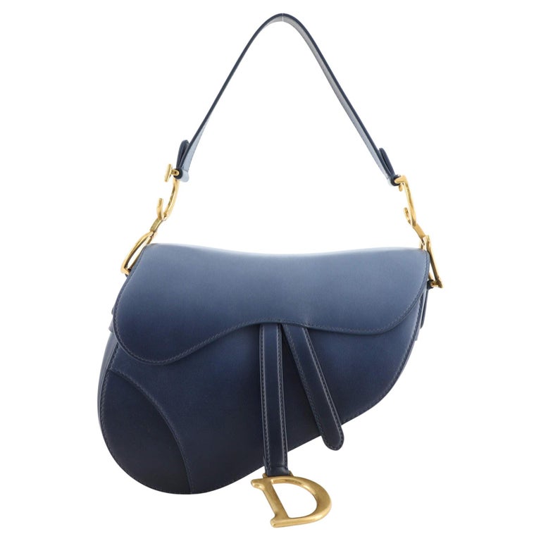 Christian Dior Saddle Handbag Gradient Leather Medium at 1stDibs