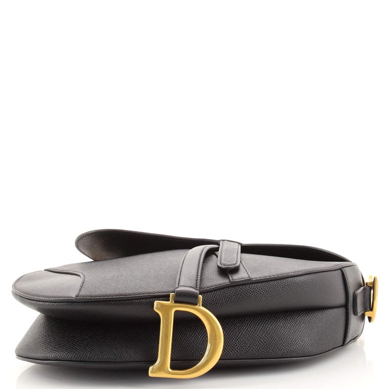 Christian Dior Saddle Handbag Leather Medium at 1stDibs
