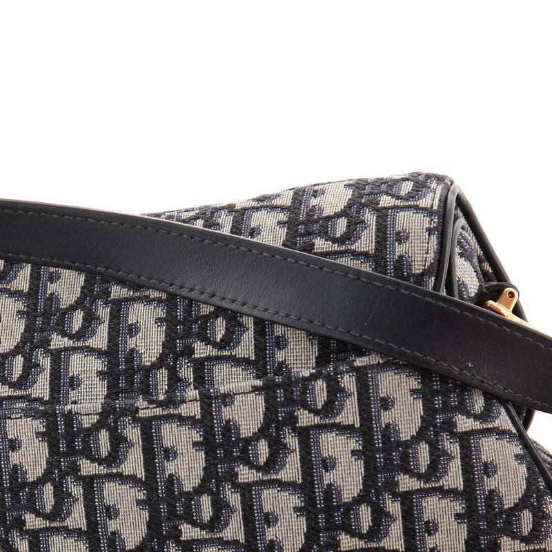Christian Dior Saddle Handbag Oblique Canvas Medium 1