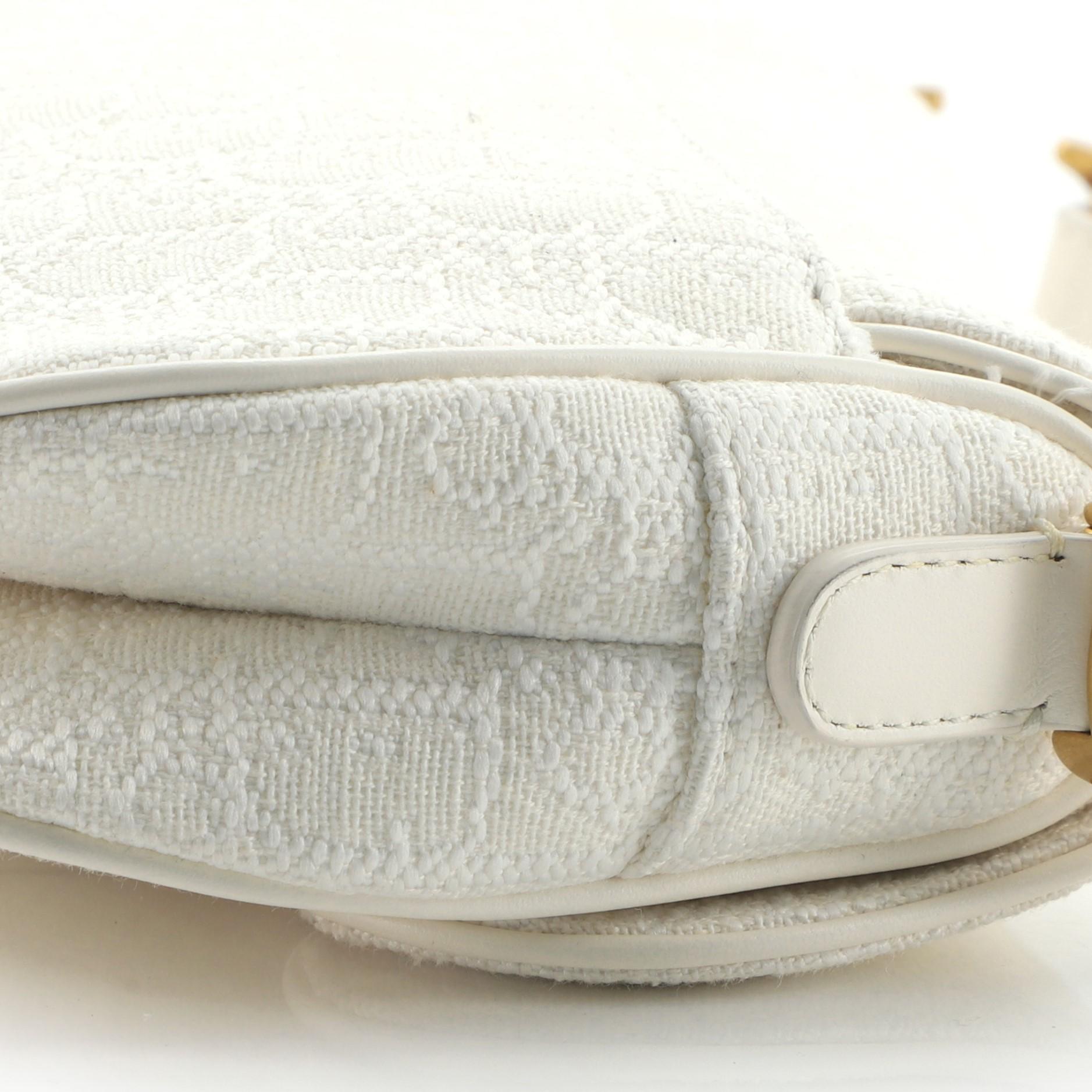 Christian Dior Saddle Handbag Oblique Canvas Mini 2