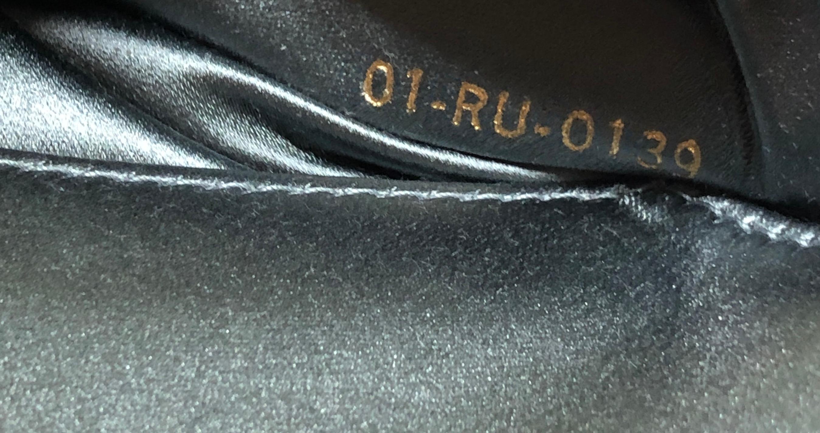 Gray Christian Dior Saddle Handbag Satin With Crystals Mini