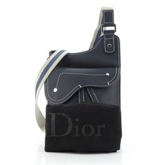 Christian Dior Saddle Messenger Bag Leather