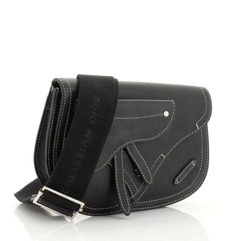 Christian Dior Saddle Messenger Bag Leather at 1stDibs