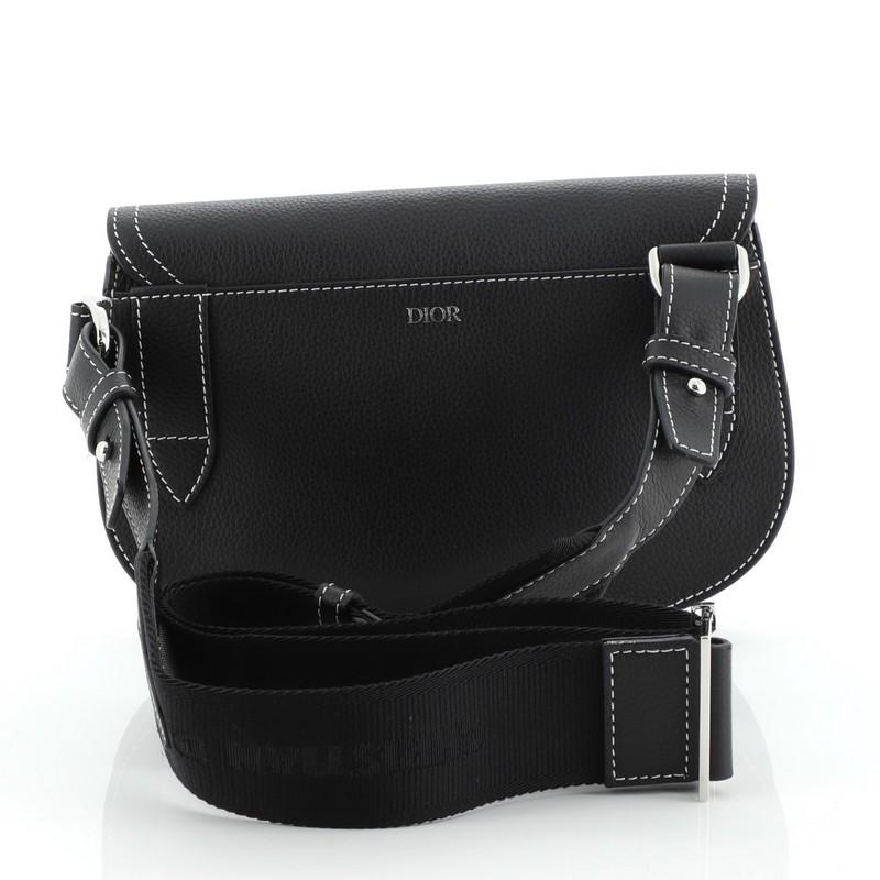 dior kaws saddle bag