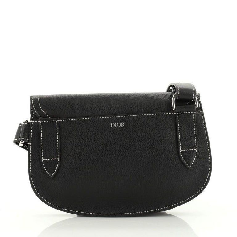 Christian Dior Saddle Messenger Bag Leather at 1stDibs
