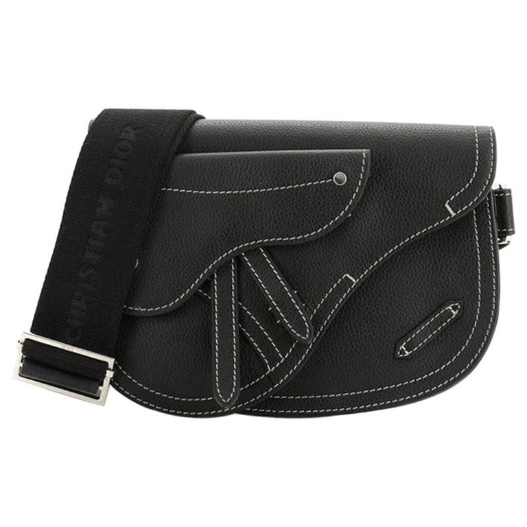 Christian Dior Saddle Messenger Bag Leather at 1stDibs