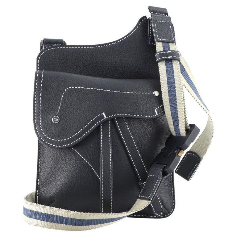 Christian Dior Saddle Messenger Bag Leather at 1stDibs