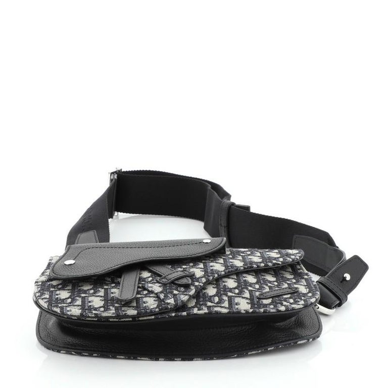 Christian Dior Saddle Messenger Bag Oblique Canvas at 1stDibs