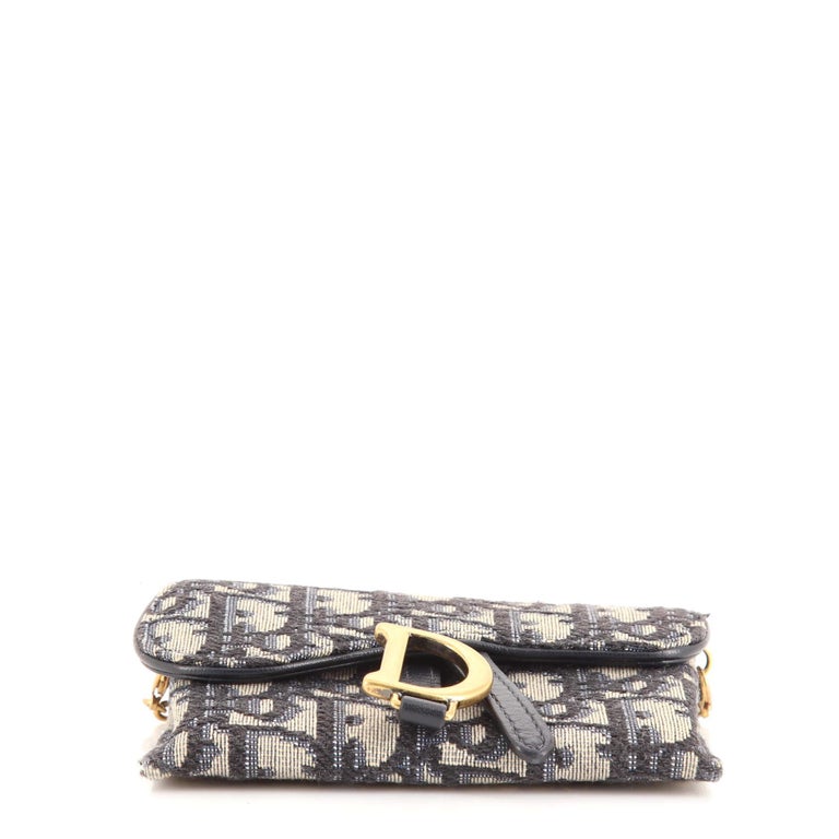 Christian Dior Saddle Nano Pouch Oblique Canvas at 1stDibs