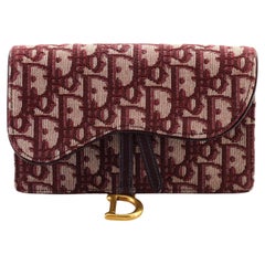 Christian Dior Saddle Rectangular Belt Bag Oblique Canvas