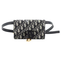 Christian Dior Saddle Rectangular Belt Bag Oblique Canvas