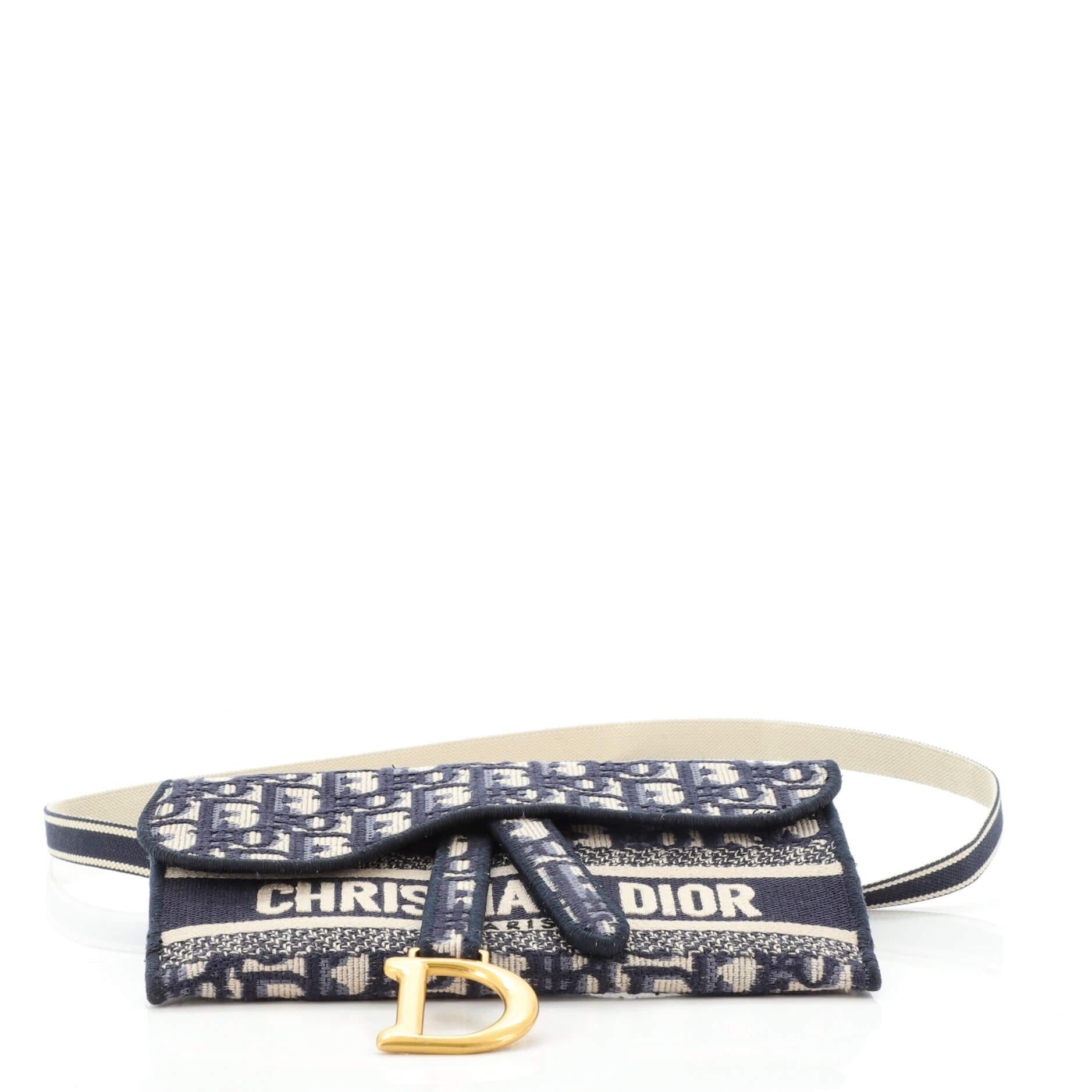 dior embroidered belt