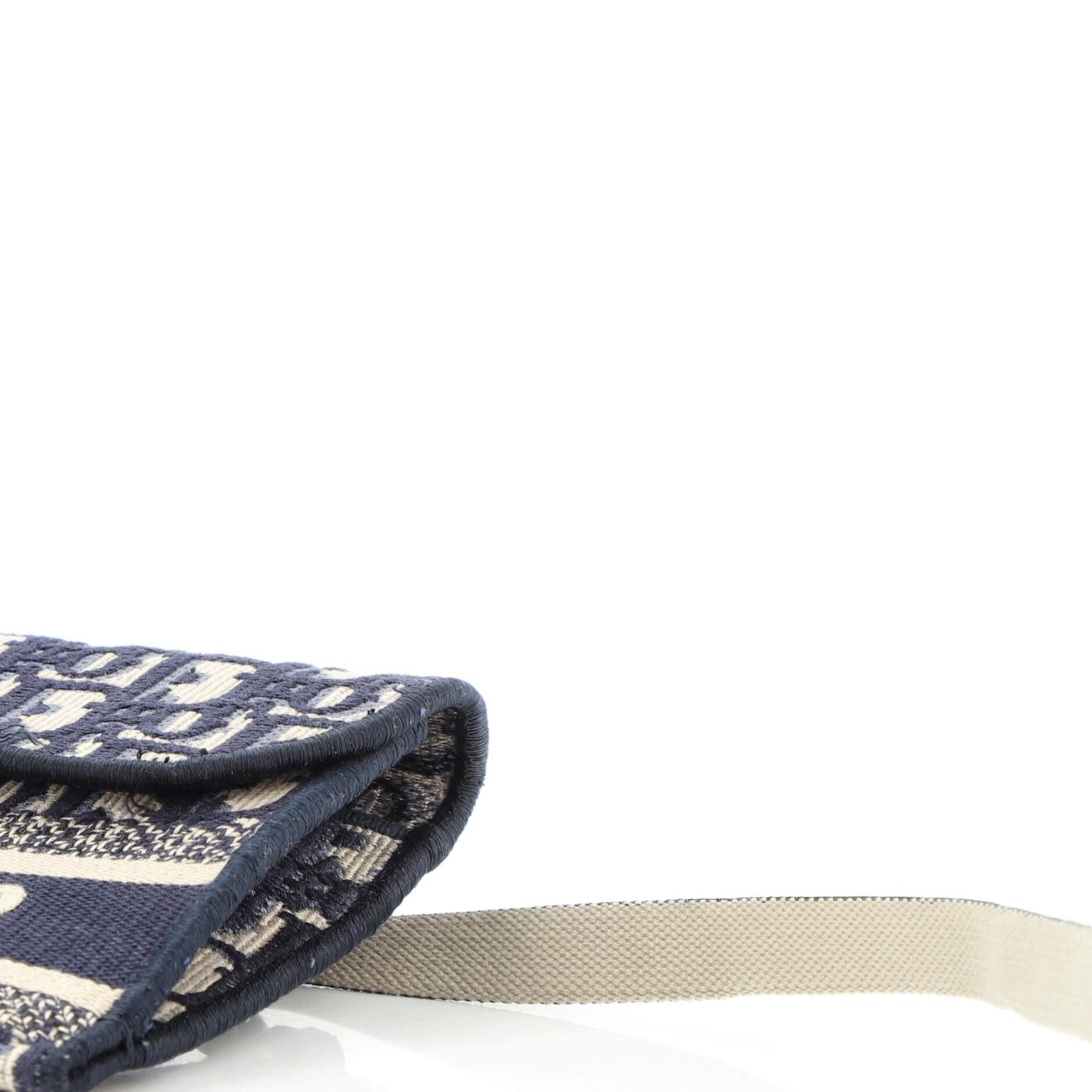 embroidered belt pouch