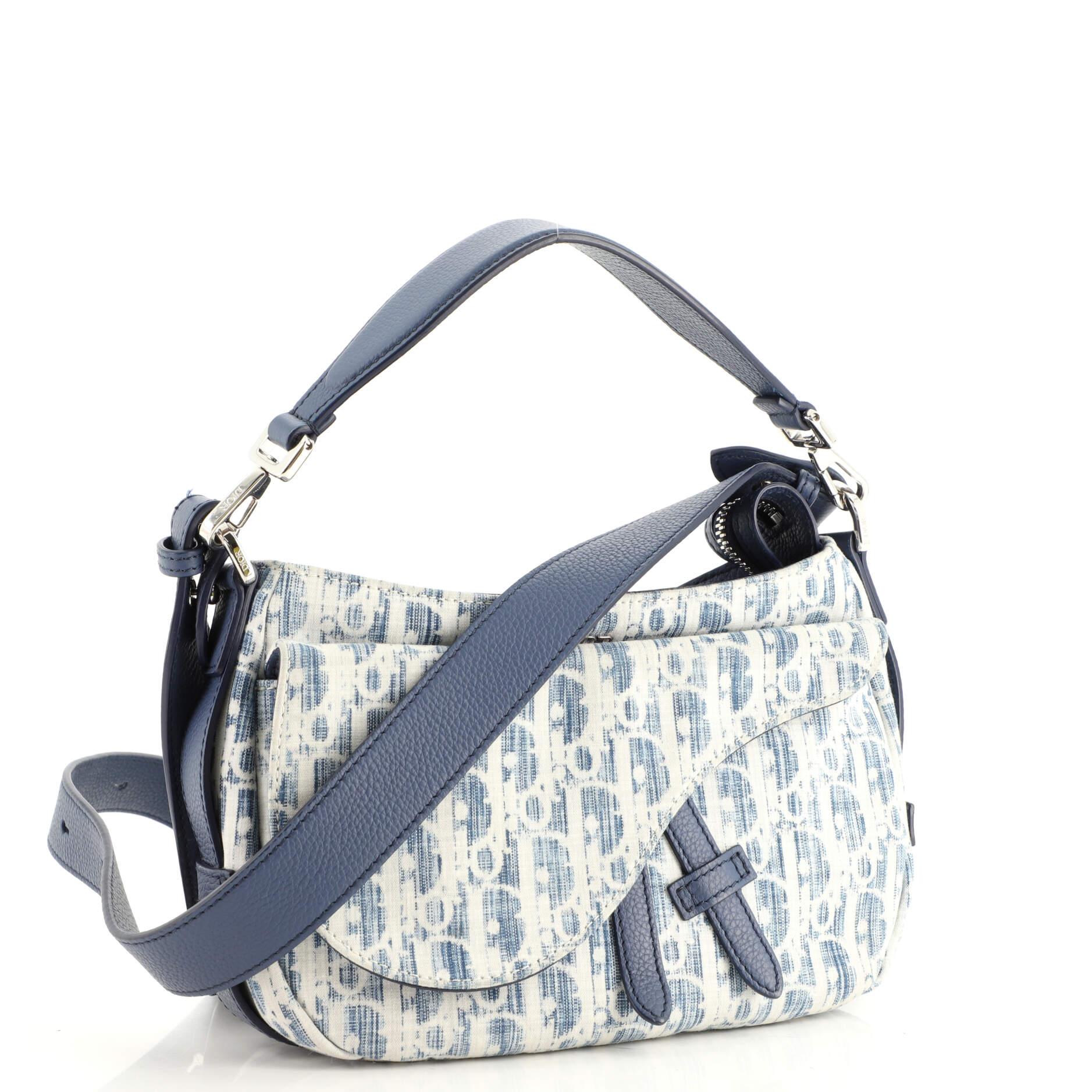 Christian Dior Mini Saddle Soft Bag Crossbody Luxury Bags  Wallets on  Carousell