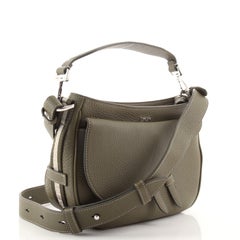 Christian Dior Saddle Soft Bag Leather Small