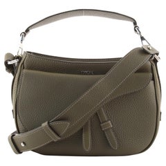 Christian Dior Saddle Soft Bag Leather Small