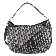 Christian Dior Saddle Soft Bag Oblique Canvas