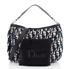 Christian Dior Saddle Soft Bag Oblique Tapestry