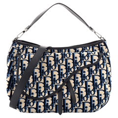 Christian Dior Saddle Soft Bag Oblique Tapestry