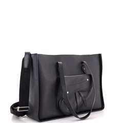 Christian Dior Saddle Tote Leather XL