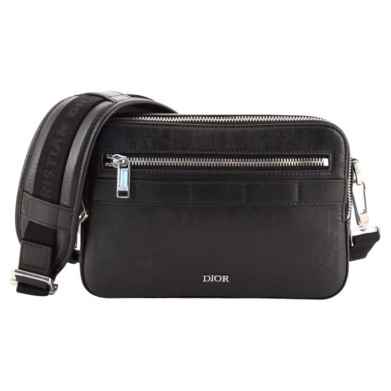 Christian Dior Safari Messenger Bag Leather at 1stDibs