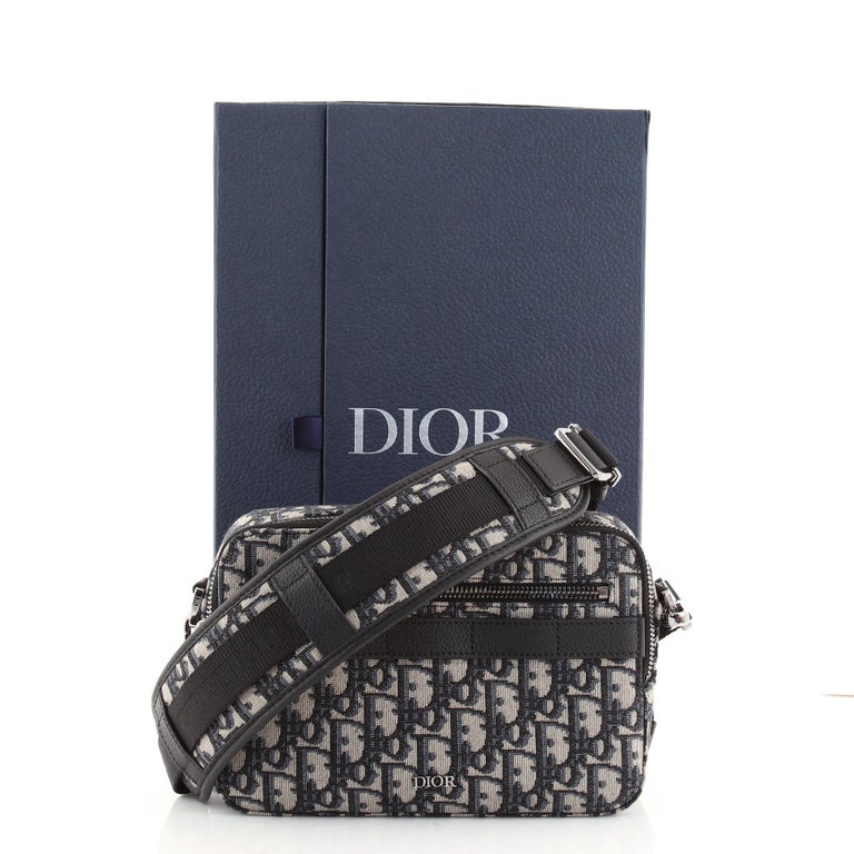 Christian Dior Safari Messenger Bag Oblique Canvas at 1stDibs