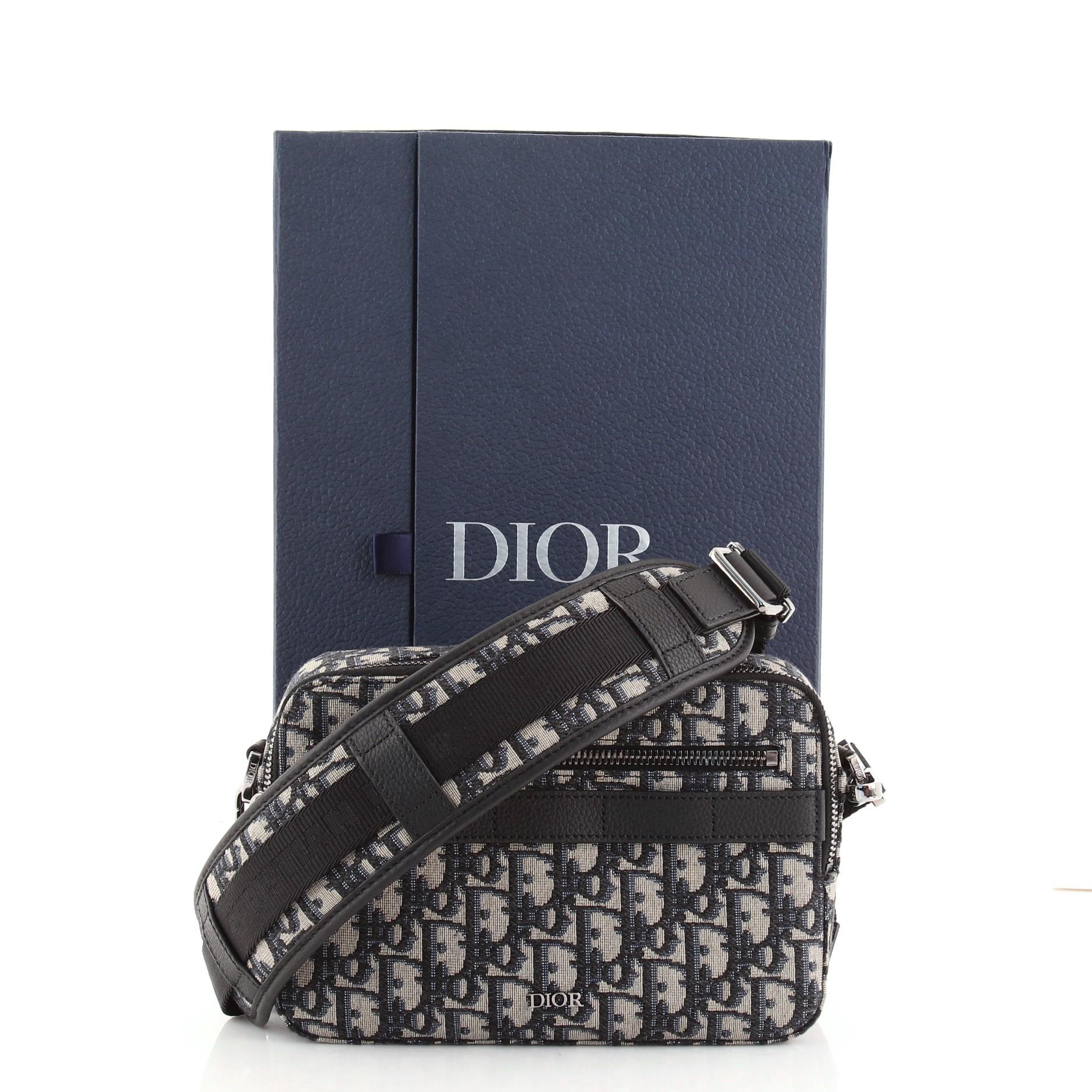 Safari dior oblique messenger bag discount