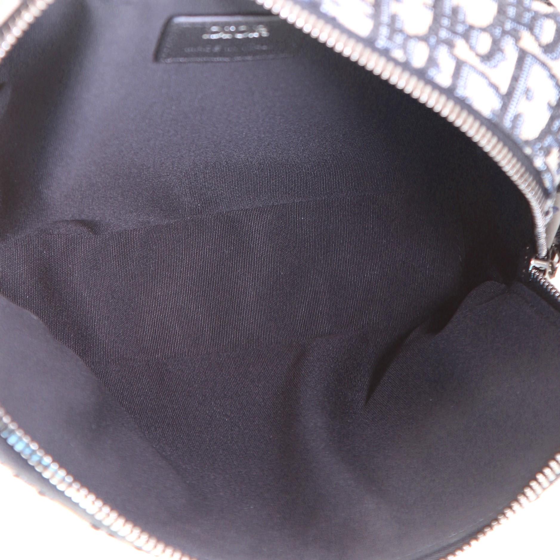 Christian Dior Safari Borsa Messenger Oblique in Tela 1
