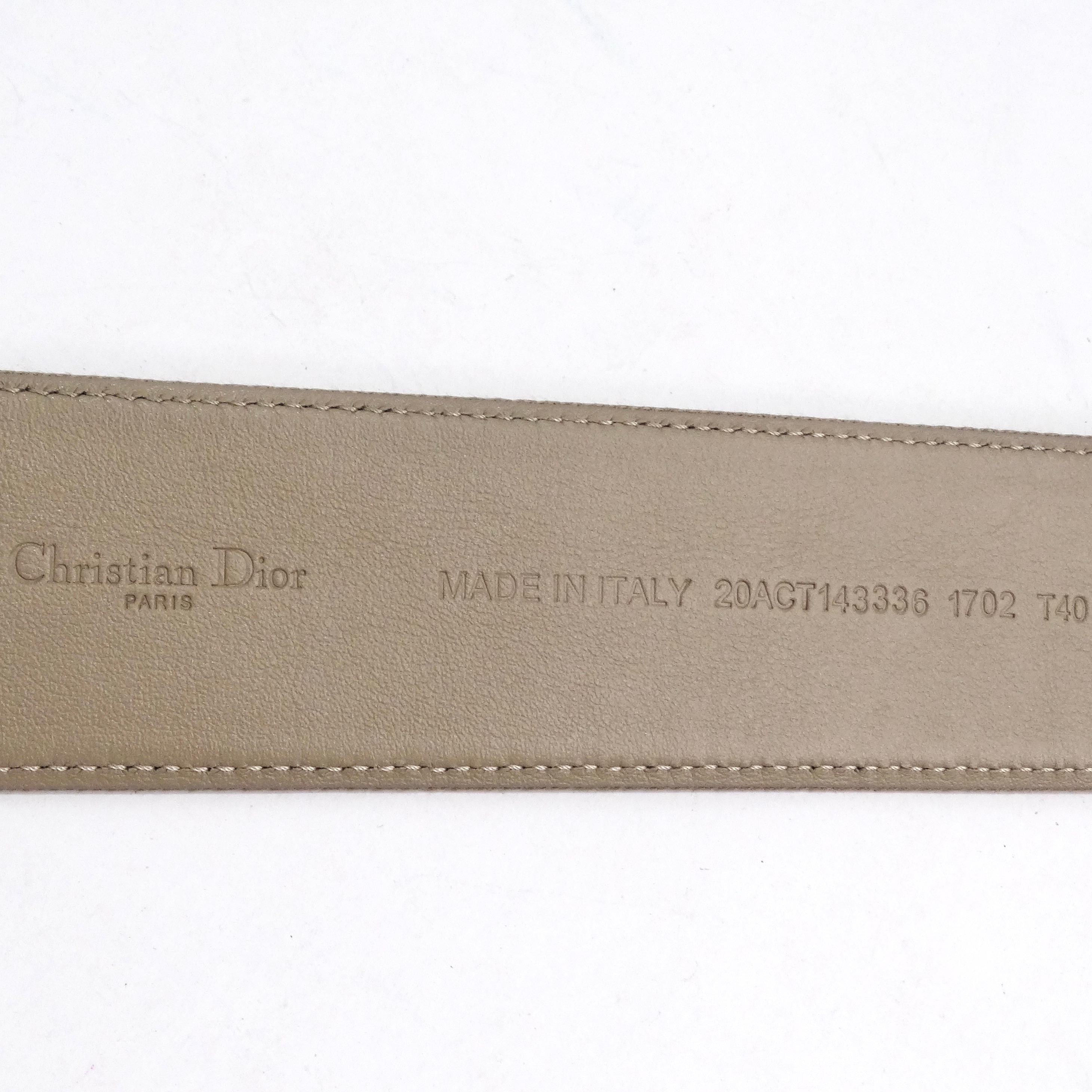 Christian Dior Safari Utility Jacket, Shorts, and Belt Set 12